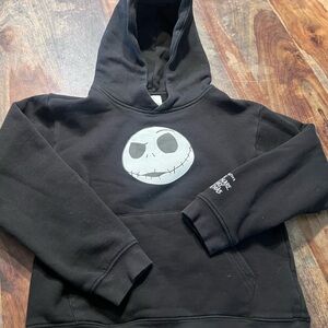 Disney Black Hooded Sweater with Character Design